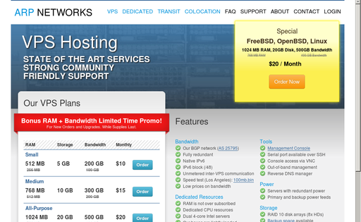 ARP Networks