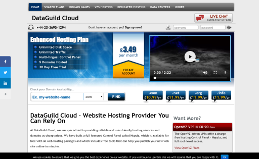 List of Web Hosting Companies Starting with D