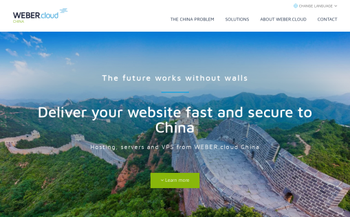 WEBER.cloud China