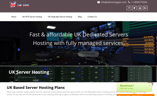 UK Hosting VPS