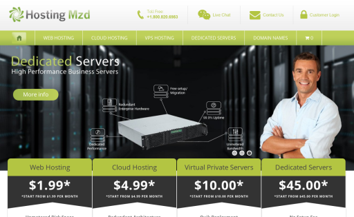 Hosting Mzd