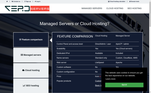 VERO SERVERS