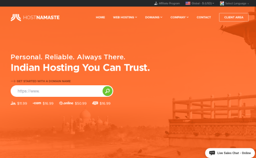 HostNamaste
