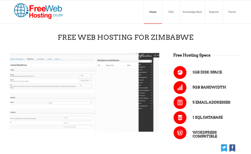 Free Web Hosting Zimbabwe