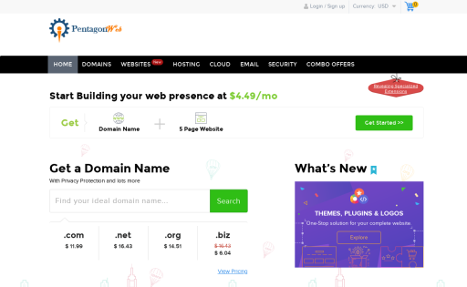 PentagonWeb