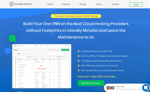 Easy Blog Networks