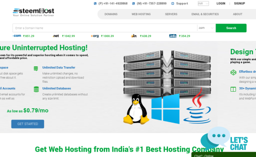 EsteemHost-WebHosting India