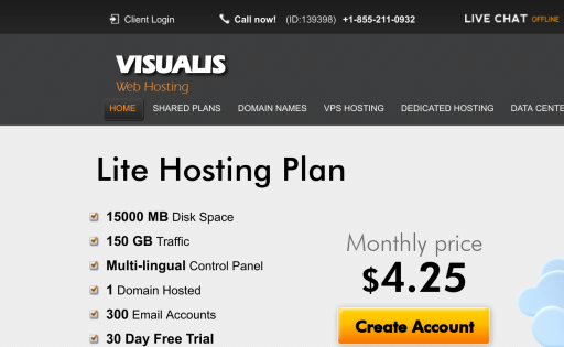Visualis Web Hosting
