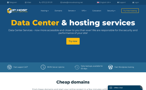 IP HOST Data Center