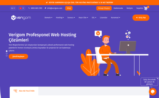 Verigom Web Hosting Company