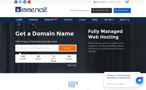 Immence Web