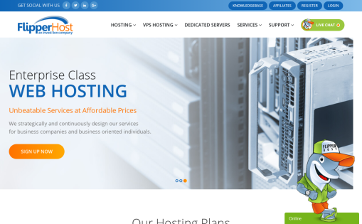 Flipperhost