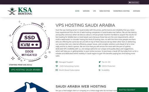 Saudi VPS Hosting, KsaHosting