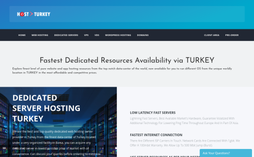 VPS Server Turkey - HostinTurkey