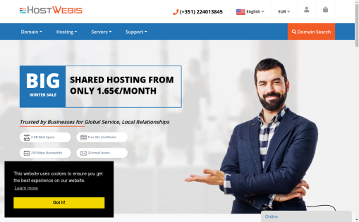 HostWebis
