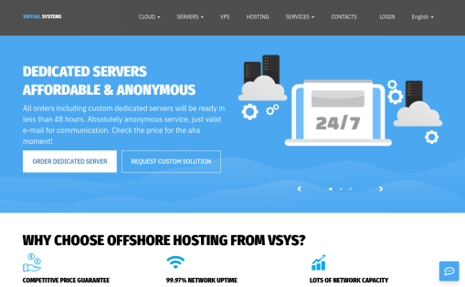 VSYS.host - Offshore Hosting