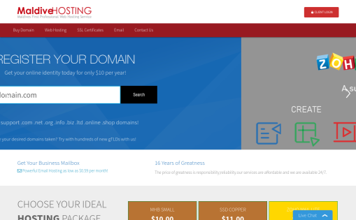 Maldive HOSTING