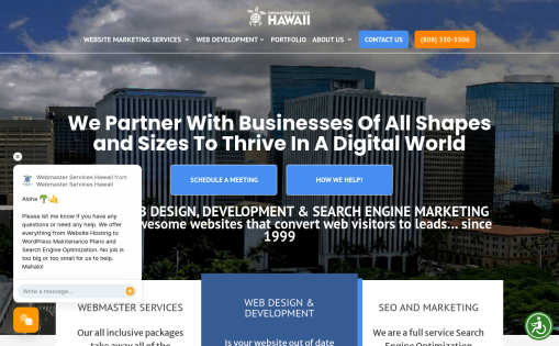 Webmaster Services Hawaii