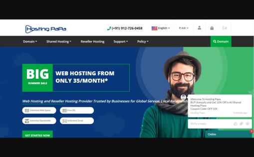 Hosting Papa