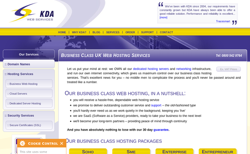 KDA Web Services