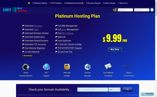 DWS Web Hosting