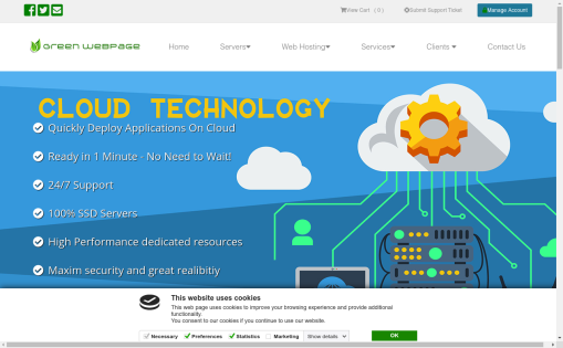 GreenwebPage