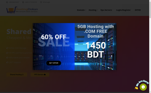 Hosting Dokan