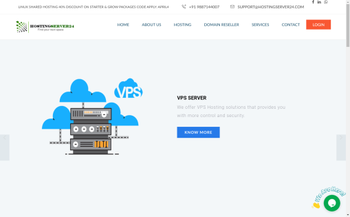 Hosting Server 24