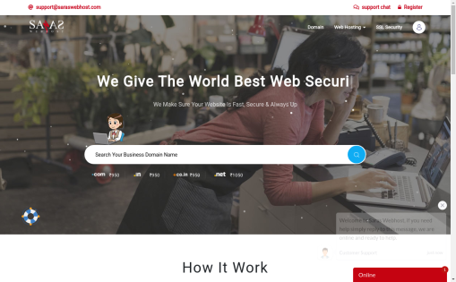 Saras webhost