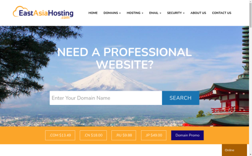 East Asia Hosting