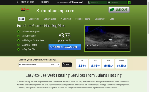 Sulana Hosting