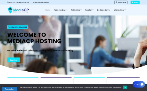 MediaCP - Media Server Hosting