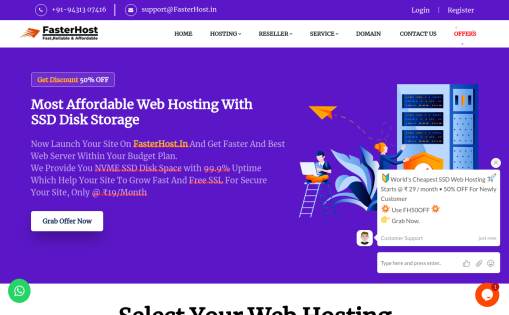 FasterHost.In