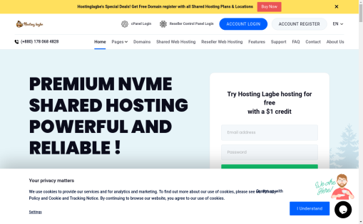 Hosting Lagbe