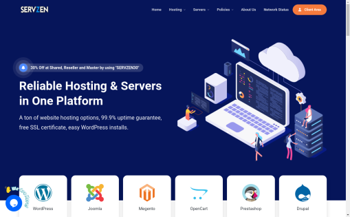 Servzen Hosting PK