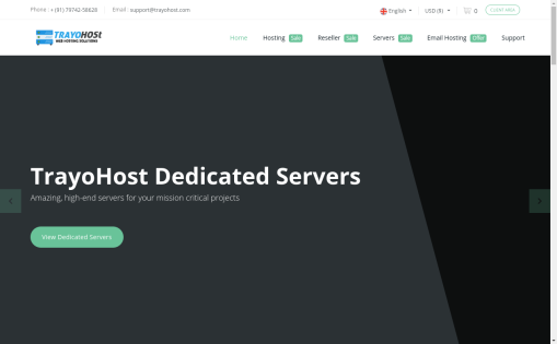 TrayoHost : Web Hosting Solutions