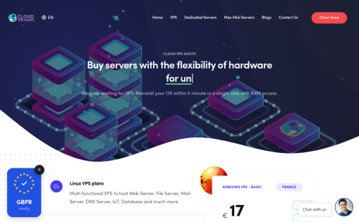 Cloud VPS Hosts