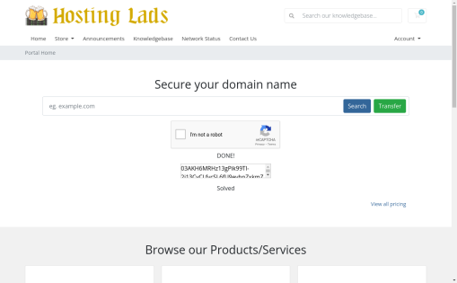 Hosting Lads
