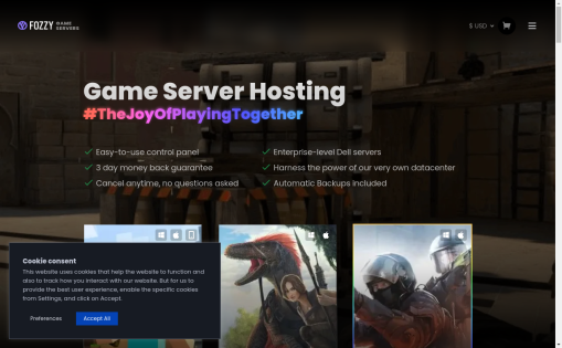 Fozzy Game Servers