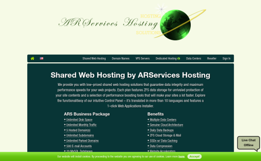 ARServices Hosting