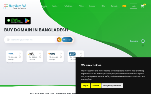 Hostrare Limited