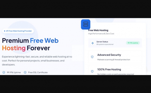 Free web Hosting Forever