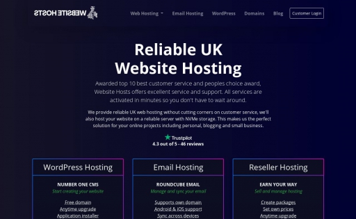 Website Hosts UK
