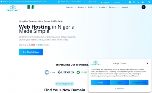 GiddyHost Nigeria