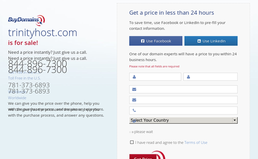 Trinity Host's Hosting Plans at Web Hosting Search
