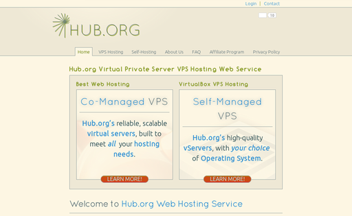 Hub.Org Networking Services