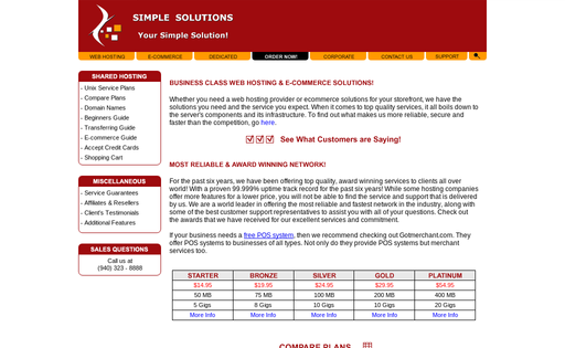 Simple Solutions