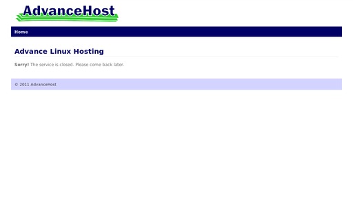 Advance Host Dot Com