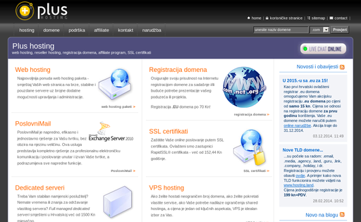 Plus hosting