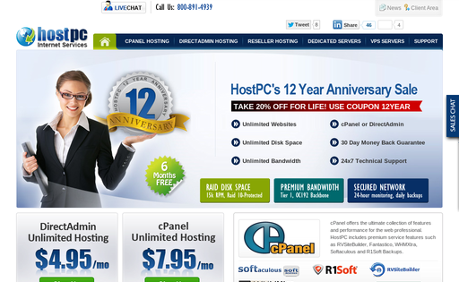 HostPC Internet Services
